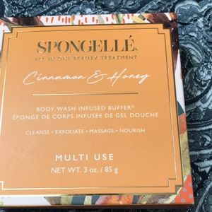 New sealed Spongellé cinnamon &honey body wash infused buffer